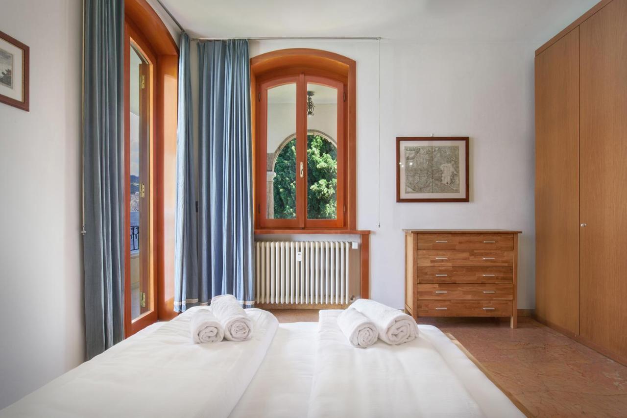 Villa Francesca-Grande Appartamento In Riva Al Lago ブレンゾーネ エクステリア 写真